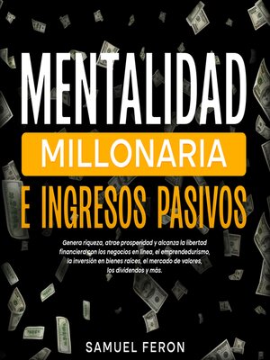 cover image of Mentalidad Millonaria E Ingresos Pasivos